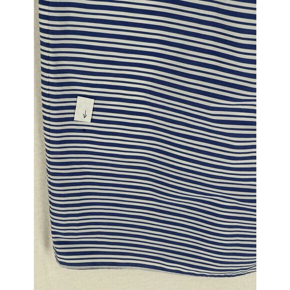 VERONICA BEARD Arabel gathered striped cotton-blend poplin dress Size 6 - Picture 10 of 12